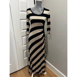 Calvin Klein Maxi Stripe Dress sz 4